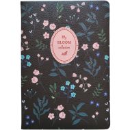 Ежедневник недатир. А5 140*200 мм, 192 стр. тонир. лин. "Diary" тверд. обл. кожзам., черный