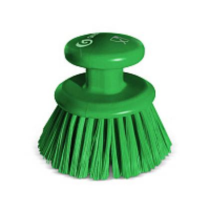 Щетка ручная круглая Grass, 13см, цв. зеленый