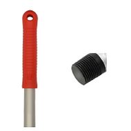 Ручка для МОПа алюминиевая с резьбой 140см, d=23мм, цв.красный