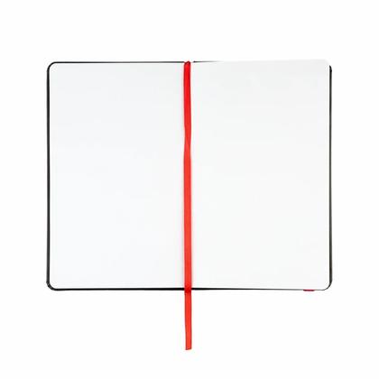Скетчбук "Стихия" 13*21 см, 140 г/м2, 80 л., черный, срез красный