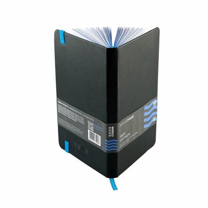 Скетчбук "Стихия" 13*21 см, 140 г/м2, 80 л., черный, срез красный