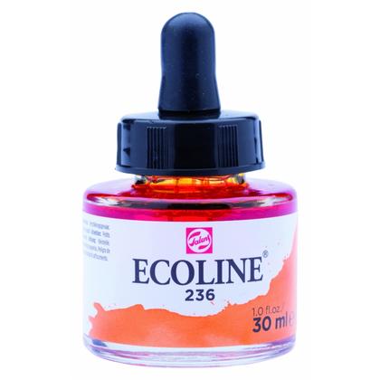 краски жидкая акварель "ECOLINE" 236 оранжевый светлый 30 мл.