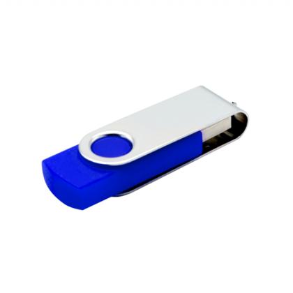 Карта памяти USB Flash 2.0 16 Gb VDF-008, пластик, метал, синий 