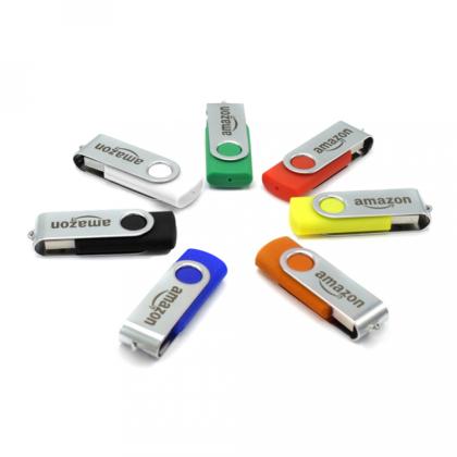 Карта памяти USB Flash 2.0 16 Gb VDF-008, пластик, метал, желтый 