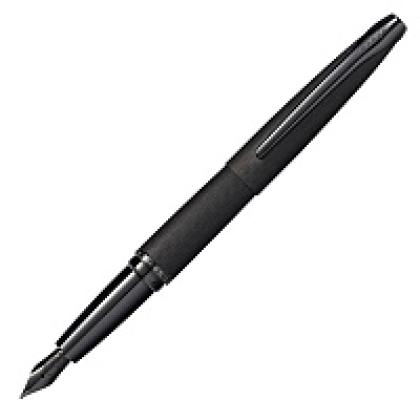 Ручка перьевая M "ATX Brushed Black PVD" метал., подарочн. упак., черный