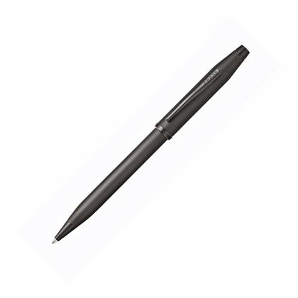 Ручка шарик/автомат "Century II Black Micro Knurl" 0,7 мм, метал., подарочн. упак., черный, стерж. черный