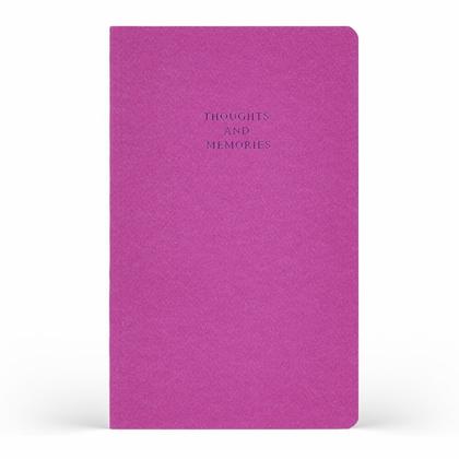 Блокнот А5 130*210 мм, 96 л., св-кремовый, лин. "Essential Lilac" интегральн. обл. картон., лиловый, срез лиловый