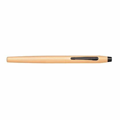 Ручка перьевая F "Classic Century Brushed Chrome" метал., подарочн. упак., серебристый/черный
