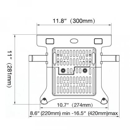 Адаптер для ноутбука NB FP-2, черный