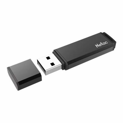 Карта памяти USB Flash 3.0 256 Gb U351, алюминиевый сплав, Netac