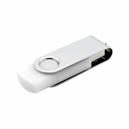 Карта памяти USB Flash 2.0 16 Gb VDF-008, пластик, метал, белый