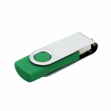 Карта памяти USB Flash 2.0 16 Gb VDF-008, пластик, метал, зеленый