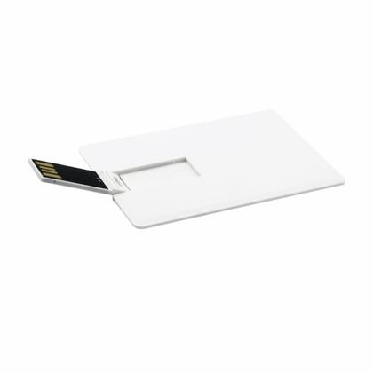 Карта памяти USB Flash 2.0 16 Gb VDK-009, пластик, кредитка, белый