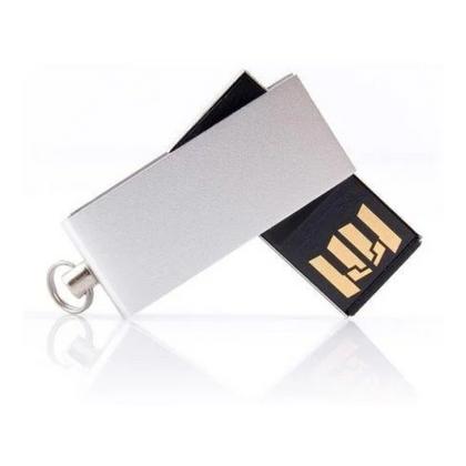 Карта памяти USB Flash 2.0 16 Gb VDM-055, пластик, метал, серебристый