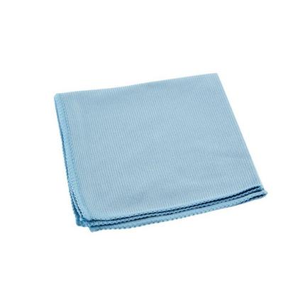 Салфетка д/окон и стекла из микроволокна, 250г/м2, 40*40см, голубой, без упаковки