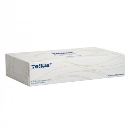 Салфетки косметические Tellus Премиум, 100шт./уп., FT1