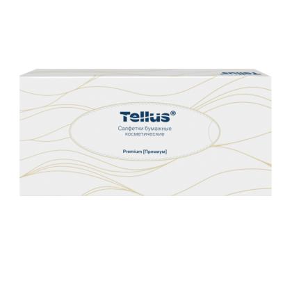Салфетки косметические Tellus Премиум, 100шт./уп., FT1