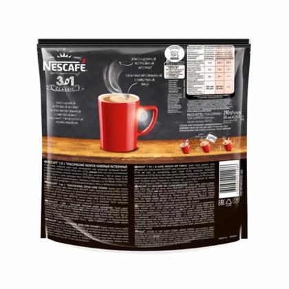 Кофейный напиток "Nescafe" растворим., 3в1, 20 шт./упак., пакет, Классик