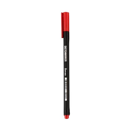 Ручка капиллярная "Sketchmarker Artist fine pen" 0.4 мм, красный