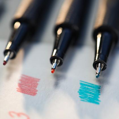 Ручка капиллярная "Sketchmarker Artist fine pen Pastel" набор 6 шт.