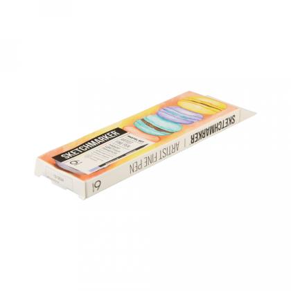 Ручка капиллярная "Sketchmarker Artist fine pen Pastel" набор 6 шт.