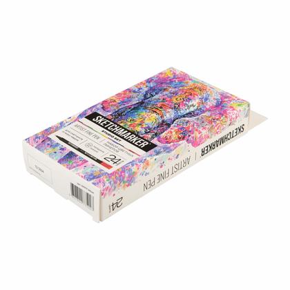 Ручка капиллярная "Sketchmarker Artist fine pen Studio" набор 24 шт.