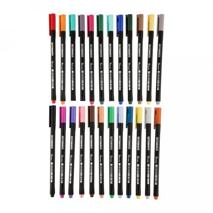 Ручка капиллярная "Sketchmarker Artist fine pen Studio" набор 24 шт.