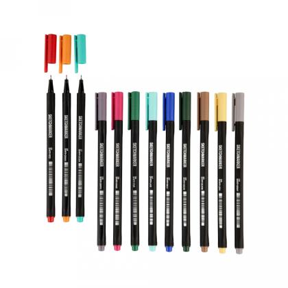Ручка капиллярная "Sketchmarker Artist fine pen Studio" набор 24 шт.