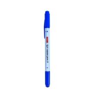 Маркер перм., двусторонний "Twin Name Pen" синий