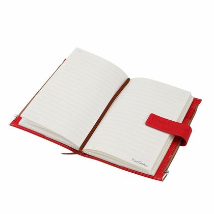 Книга записная А5 155*215 мм, 256 стр., лин. "Pierre Cardin" кожзам., на магните, черный