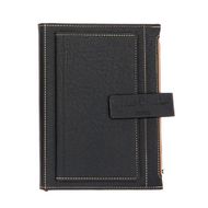 Книга записная А5 155*215 мм, 256 стр., лин. "Pierre Cardin" кожзам., на магните, черный