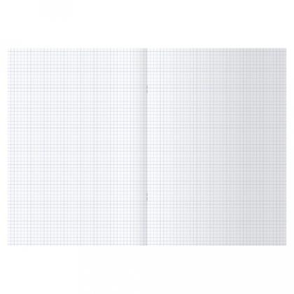 Тетрадь А4 120 л., клет. "Copybook" спираль сбоку, обл. карт., ассорти