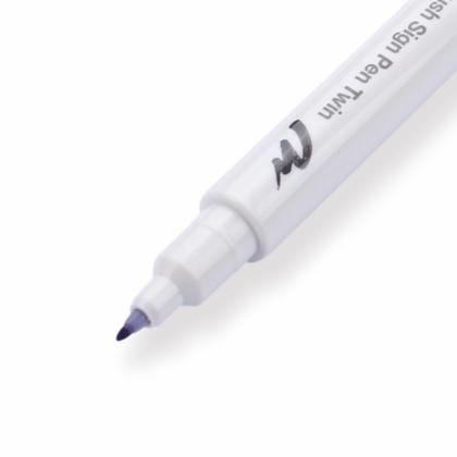 Маркер-кисть "Brush Sign pen twin" набор, 12 шт.