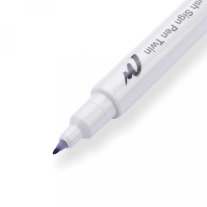 Маркер-кисть "Brush Sign pen twin" набор, 12 шт.