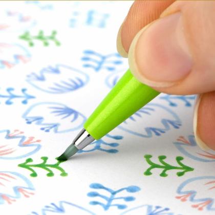 Маркер-кисть "Brush Sign pen. Berry" набор, 4 шт.