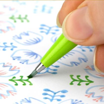 Маркер-кисть "Brush Sign pen. Berry" набор, 4 шт.