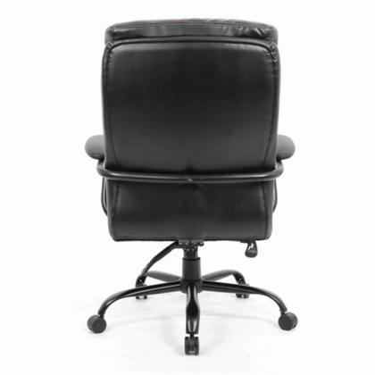 Кресло д/руководителя BRABIX PREMIUM Heavy Duty HD-004 экокожа, черный, крестов. металл 