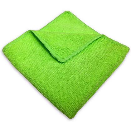 Салфетка из микроволокна, 250г/м2, 30*30см, зеленый, 3шт/упак