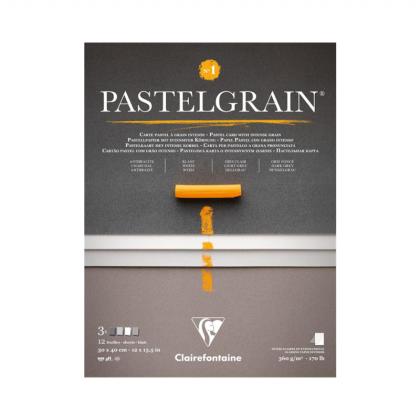 Блок бумаги для пастели "PastelGrain" 4 оттенка, 30*40см, 360 г, 12л. №1