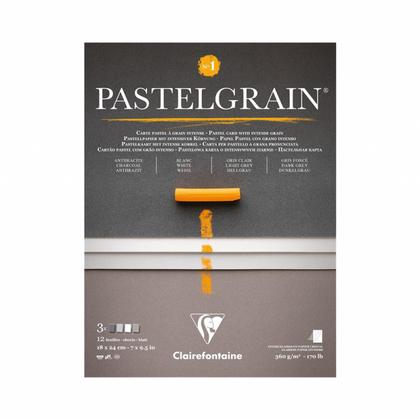 Блок бумаги для пастели "PastelGrain" 4 оттенка, 18*24см, 360 г, 12л. №1