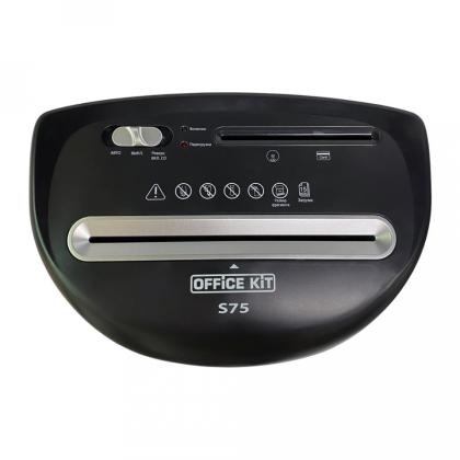 Уничтожитель Office Kit S75 3,9х35 (P-4, 13-14 лист., 22литров) 