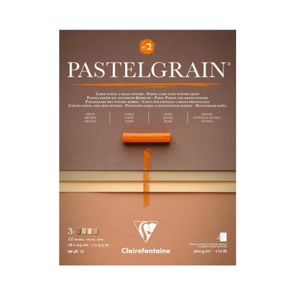 Блок бумаги для пастели "PastelGrain" 4 оттенка, 18*24см, 360 г, 12л. №2
