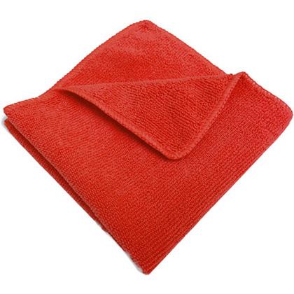 Салфетка из микроволокна, 250г/м2, 30*30см, красный, 3шт/упак