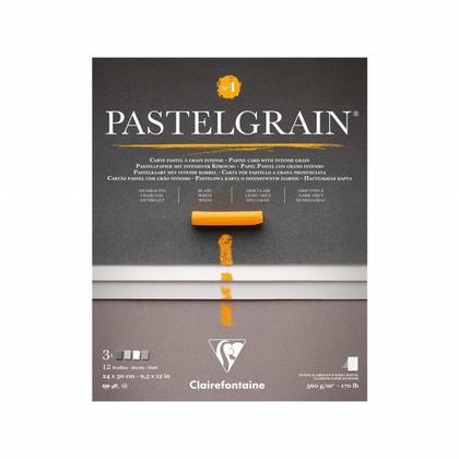 Блок бумаги для пастели "PastelGrain" 4 оттенка, 24*30см, 360 г, 12л. №1