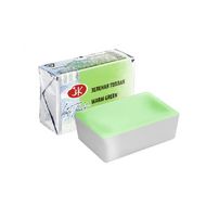 Краски акварельные "Белые ночи" 747 зеленая теплая, кювета