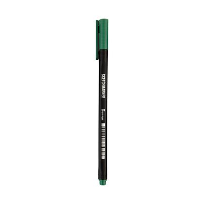 Ручка капиллярная "Sketchmarker Artist fine pen" 0.4 мм, зеленый лесной