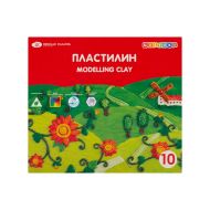 Пластилин 10 цв. "Цветик"