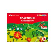 Пластилин 16 цв. "Цветик"