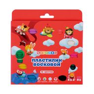 Пластилин восковой 10 цв. "Цветик"