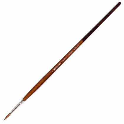 Кисть "Escoda Versatil Brush " синтетика, темно-коричневый, веерная, №6